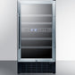 Summit 18" Wide Built-In Wine Cellar, ADA Compliant SWC182ZCSSADA-Wine Cellars-The Wine Cooler Club