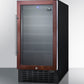 Summit 18" Wide Undercounter Wine Cellar (Panel Not Included) SWC1840BPNR-The Wine Cooler Club