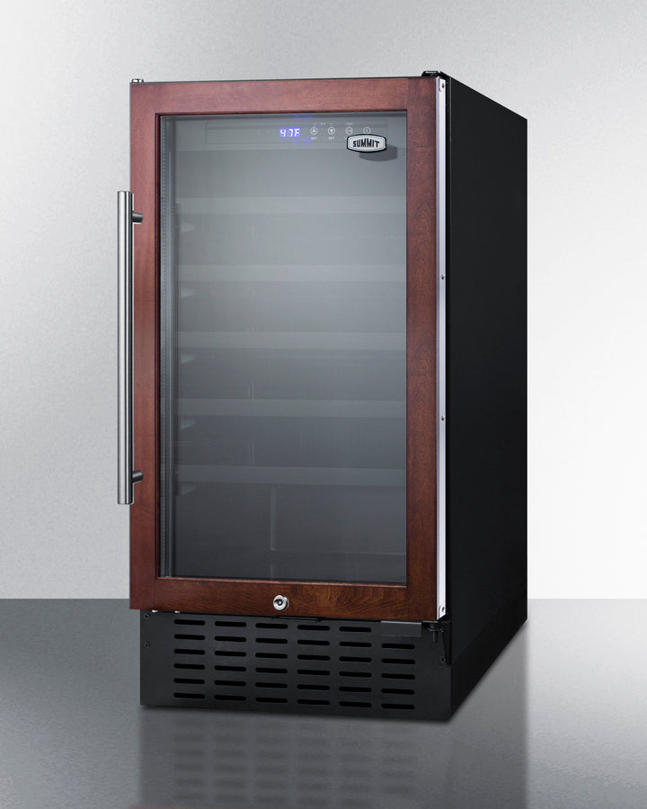 Summit 18" Wide Undercounter Wine Cellar (Panel Not Included) SWC1840BPNR-The Wine Cooler Club
