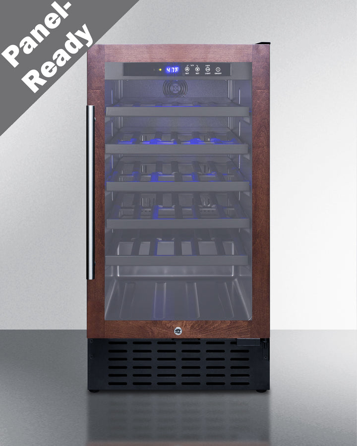 Summit 18" Wide Undercounter Wine Cellar (Panel Not Included) SWC1840BPNR-The Wine Cooler Club