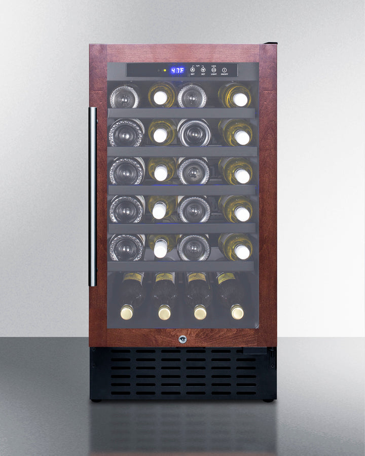 Summit 18" Wide Undercounter Wine Cellar (Panel Not Included) SWC1840BPNR-The Wine Cooler Club
