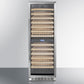 Summit 24" Wide Dual Zone Wine Cellar SWC1966BCSS-Wine Cellars-The Wine Cooler Club