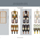 Summit 24" Wide Built-In Wine Cellar SWC24GKS-Wine Cellars-The Wine Cooler Club