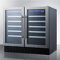 Summit 36" Wide Built-In Wine Cellar SWC3668-Wine Cellars-The Wine Cooler Club