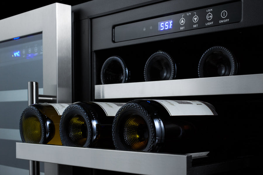 Summit 36" Wide Built-In Wine Cellar, ADA Compliant SWC3668ADA-Wine Cellars-The Wine Cooler Club