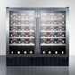 Summit 36" Wide Built-In Wine Cellar SWC3668-Wine Cellars-The Wine Cooler Club