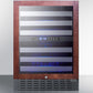 Summit 24" Wide Built-In Wine Cellar SWC532BLBISTPNR-Wine Cellars-The Wine Cooler Club