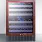 Summit 24" Wide Built-In Wine Cellar SWC532BLBISTPNR-Wine Cellars-The Wine Cooler Club