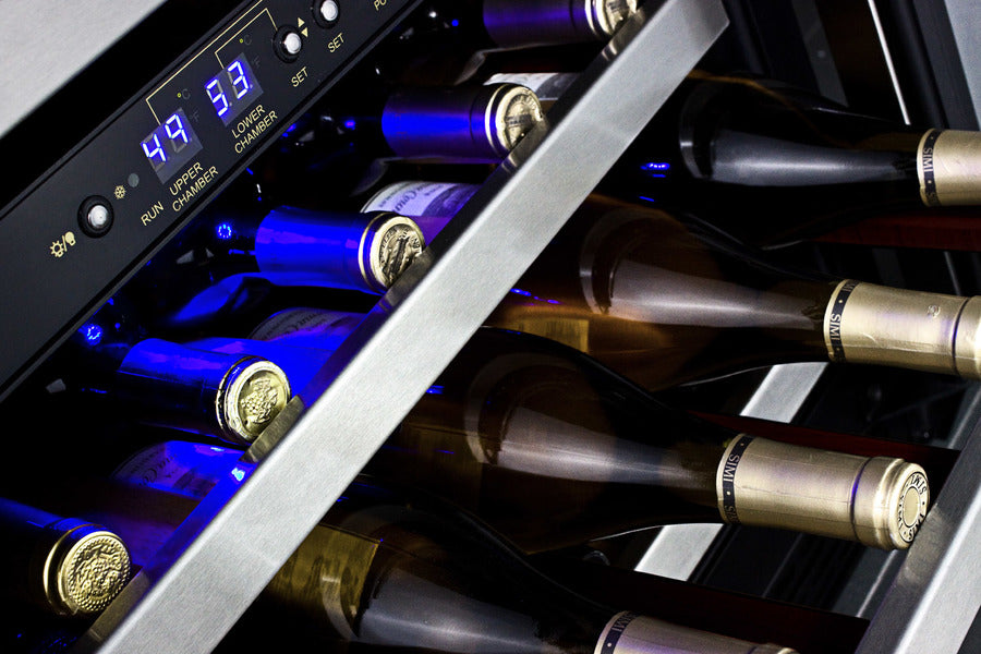 Summit 24" Wide Built-In Wine Cellar SWC530BLBISTCSS-Wine Cellars-The Wine Cooler Club