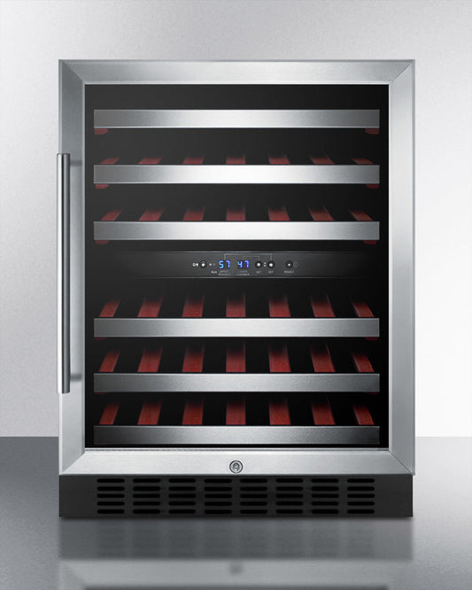 Summit 24" Wide Built-In Wine Cellar, ADA Compliant SWC530BLBISTCSSADA-Wine Cellars-The Wine Cooler Club