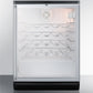 Summit 24" Wide Wine Cellar SWC6GBLSH-Wine Cellars-The Wine Cooler Club