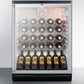 Summit 24" Wide Wine Cellar SWC6GBLSH-Wine Cellars-The Wine Cooler Club