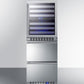 Summit 24" Wide Combination Dual-Zone Wine Cellar and 2-Drawer All-Refrigerator SWCDAR24-Wine Cellars-The Wine Cooler Club
