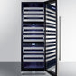 Summit 24" Wide Triple Zone Wine Cellar SWCP1988TCSS-Wine Cellars-The Wine Cooler Club