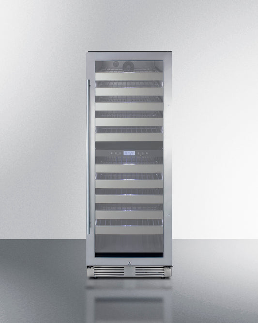 Summit 24" Wide Dual-Zone Wine Cellar SWCP2116-Wine Cellars-The Wine Cooler Club