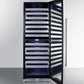 Summit 24" Wide Dual-Zone Wine Cellar SWCP2163CSS-The Wine Cooler Club