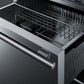 Summit 24" Wide Combination Dual-Zone Wine Cellar and 2-Drawer All-Freezer SWCDAF24-Wine Cellars-The Wine Cooler Club