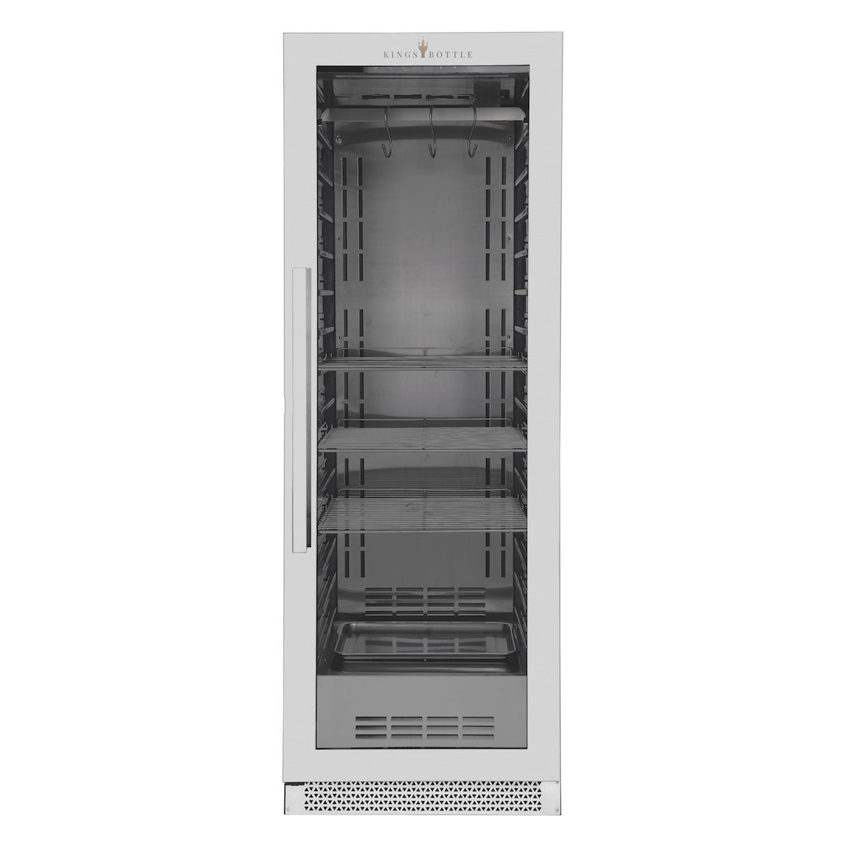Kingsbottle Glass Door Upright Steak Ager Refrigerator KBU180SA RHH-Wine Coolers-The Wine Cooler Club