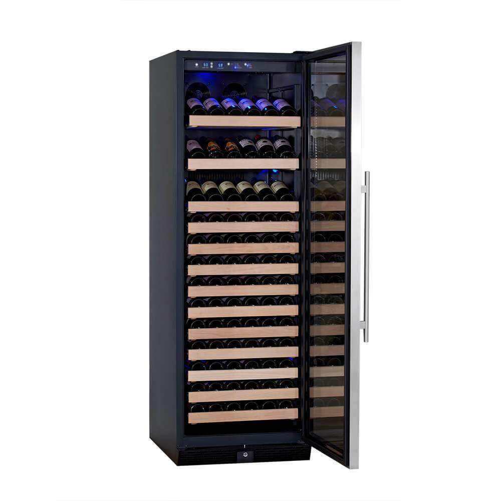 Kingsbottle 166 Bottle Large Wine Cooler Refrigerator Drinks Cabinet KBU170WX-FG RHH-Wine Coolers-The Wine Cooler Club