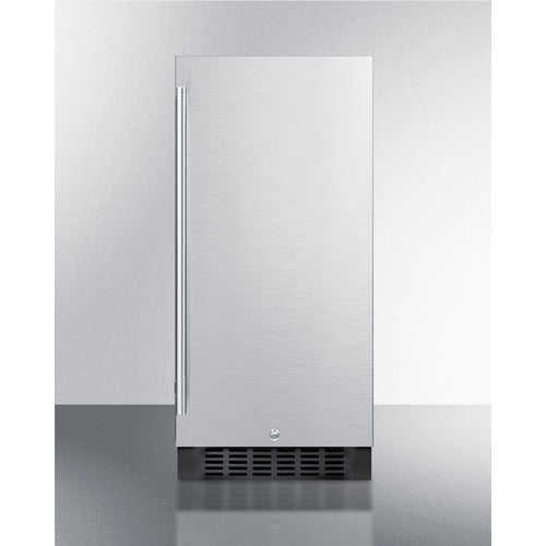 Summit 15" Wide Built-In All-Refrigerator FF1532BSS-Beverage Fridges-The Wine Cooler Club