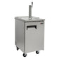 24" Wide Single Tap All Stainless Steel Commercial Kegerator-Kegerators-The Wine Cooler Club