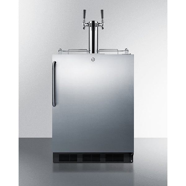 Summit 24 Wide Outdoor Kegerator, ADA Compliant SBC54OSBIADA-Kegerators-The Wine Cooler Club