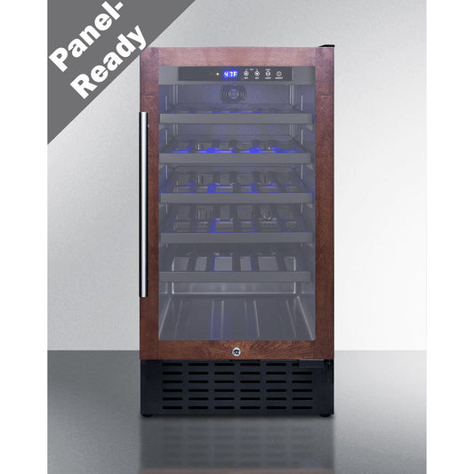 Summit 18" Wide Undercounter Wine Cellar (Panel Not Included) SWC1840BPNR-The Wine Cooler Club
