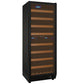 24" Wide Vite II Tru-Vino 99 Bottle Dual Zone Black Right Hinge Wine Refrigerator - AO YHWR99-2BR20-Wine Coolers-The Wine Cooler Club