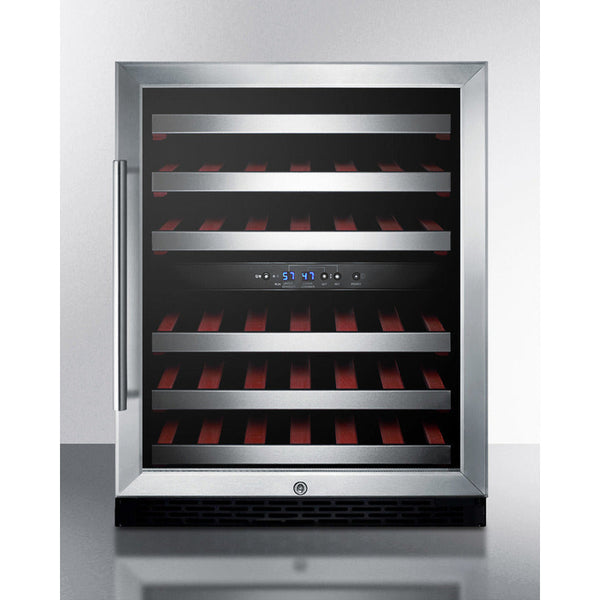 Summit 24 Wide Built-In Wine Cellar, ADA Compliant SWC530BLBISTADA-Wine Cellars-The Wine Cooler Club