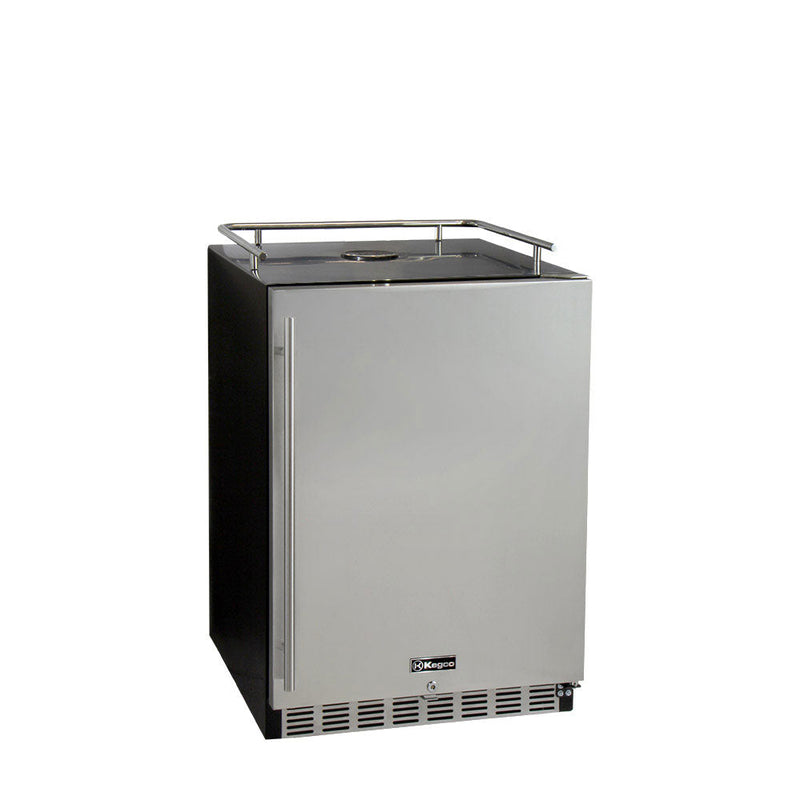 24" Wide Stainless Steel Built-In Kegerator - Cabinet Only-Kegerators-The Wine Cooler Club