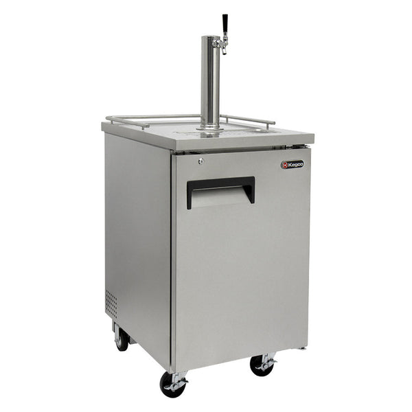 24 Wide Cold Brew Coffee Single Tap All Stainless Steel Commercial Kegerator-Kegerators-The Wine Cooler Club