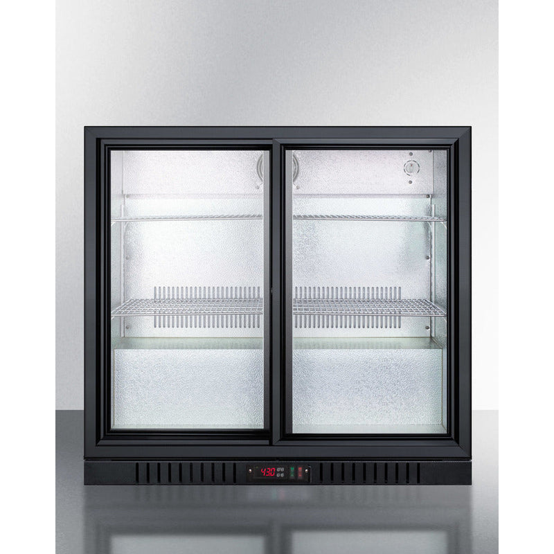 Summit 36" Wide Beverage Center SCR700BCSS-Beverage Centers-The Wine Cooler Club