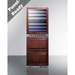 Summit 24" Wide Combination Dual-Zone Wine Cellar and 2-Drawer All-Refrigerator (Panels Not Included) SWCDAR24PNR-Wine Cellars-The Wine Cooler Club