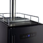 15" Wide Homebrew Single Tap Black Commercial Kegerator-Kegerators-The Wine Cooler Club