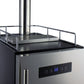 15" Wide Cold Brew Coffee Single Tap Stainless Steel Commercial Kegerator-Kegerators-The Wine Cooler Club