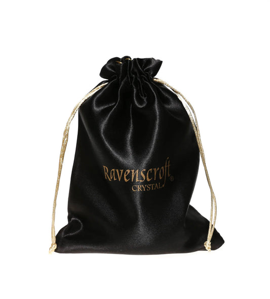 Ravenscroft Crystal Pinnacle Decanter with Free Luxury Satin Decanter and Stopper Bags W3053