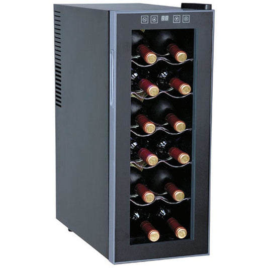 SPT WC-1271 12 Bottles 10.25" Wide Freestanding Thermo-Electric Wine Cooler