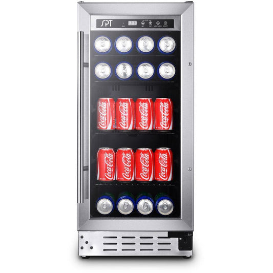 SPT BC-92US 92 Can 15" Wide Single Zone Under Counter Beverage Center