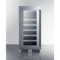 Summit 15" Wide Built-In Wine Cellar CL155WCLHD-Wine Cellars-The Wine Cooler Club