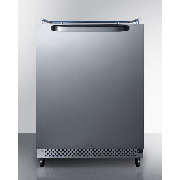 Summit 24 Wide Built-In Outdoor Kegerator SBC696OSNK-Kegerators-The Wine Cooler Club