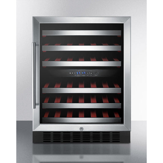 Summit 24" Wide Built-In Wine Cellar, ADA Compliant SWC530BLBISTCSSADA-Wine Cellars-The Wine Cooler Club