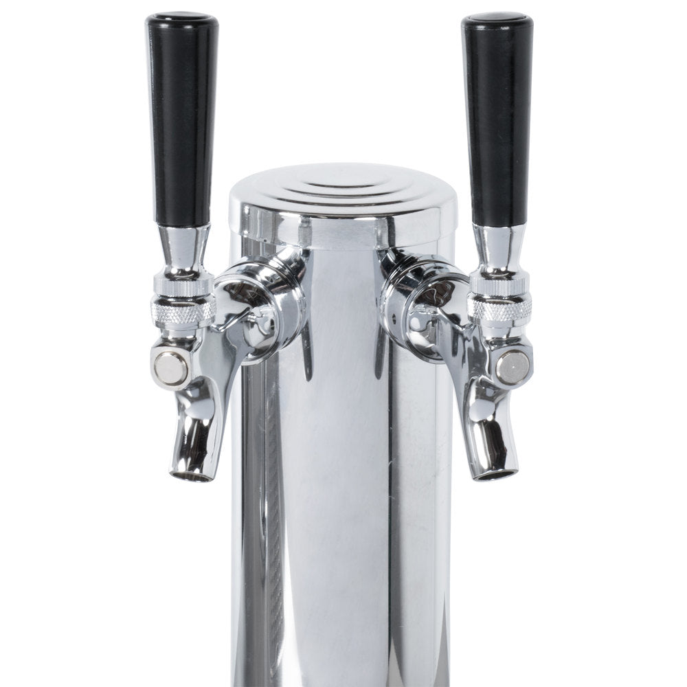 49-INCH SOLID DOOR BACK BAR COOLER WITH BEER DISPENSER WITH ONE TAP AND 11.8 CU. FT. CAPACITY-Kegerators-The Wine Cooler Club