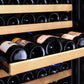 24" Wide FlexCount II Tru-Vino 172 Bottle Dual Zone Stainless Steel Left Hinge Wine Refrigerator - AO YHWR172-2SL20, AO YHWR172-2SR20-Wine Coolers-The Wine Cooler Club