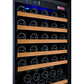 47" Wide FlexCount II Tru-Vino 112 Bottle Dual Zone Black Side-by-Side Wine Refrigerator - BF 2X-VSWR56-1B20-Wine Coolers-The Wine Cooler Club