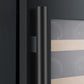 47" Wide FlexCount II Tru-Vino 112 Bottle Dual Zone Black Side-by-Side Wine Refrigerator - BF 2X-VSWR56-1B20-Wine Coolers-The Wine Cooler Club