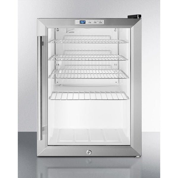 Summit Compact Beverage Center SCR312L-Beverage Centers-The Wine Cooler Club