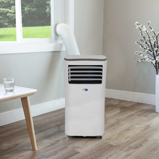 Whynter Air Conditioners Whynter ARC-102CS 10,000 BTU (7,000 BTU SACC) Compact Portable Air Conditioner, Dehumidifier, and Fan with Remote Control, up to 300 sq ft in White