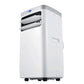 Whynter Air Conditioners Whynter ARC-115WG 11,000 BTU (6,800 BTU SACC) Compact Portable Air Conditioner, Dehumidifier, and Fan with Remote Control, up to 400 sq ft in White/Grey