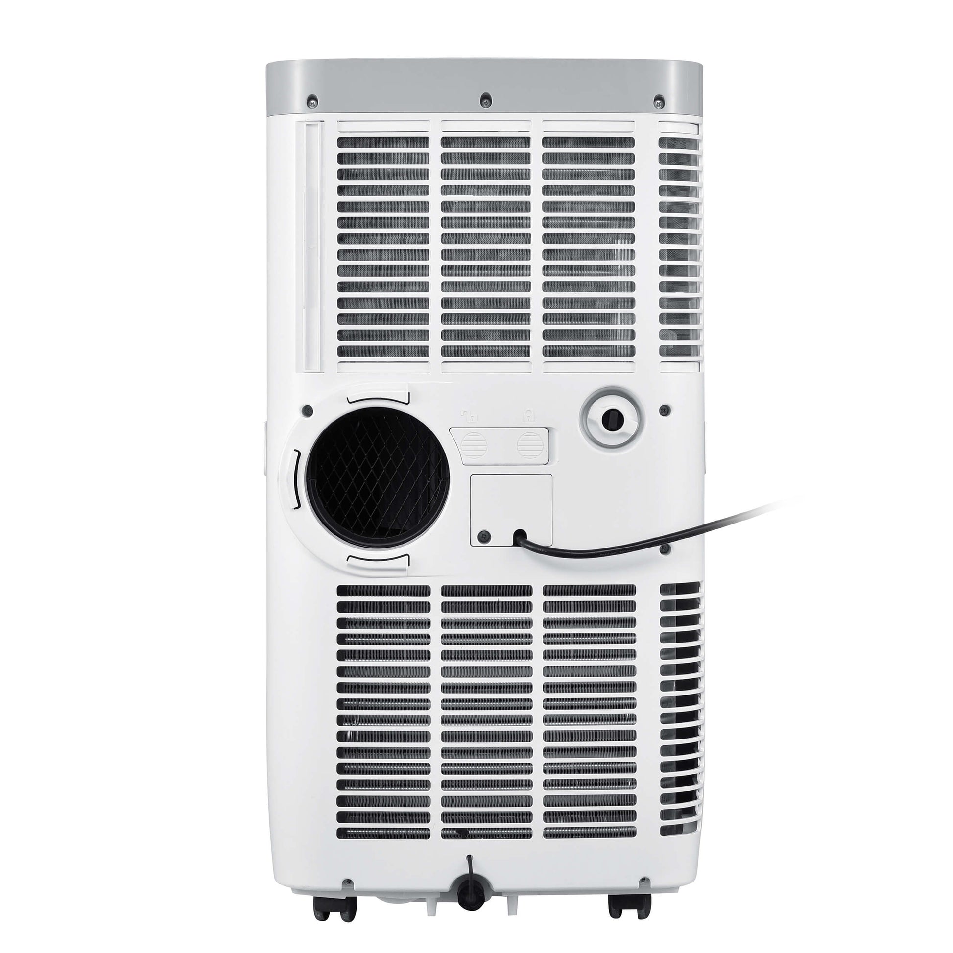Whynter Air Conditioners Whynter ARC-115WG 11,000 BTU (6,800 BTU SACC) Compact Portable Air Conditioner, Dehumidifier, and Fan with Remote Control, up to 400 sq ft in White/Grey