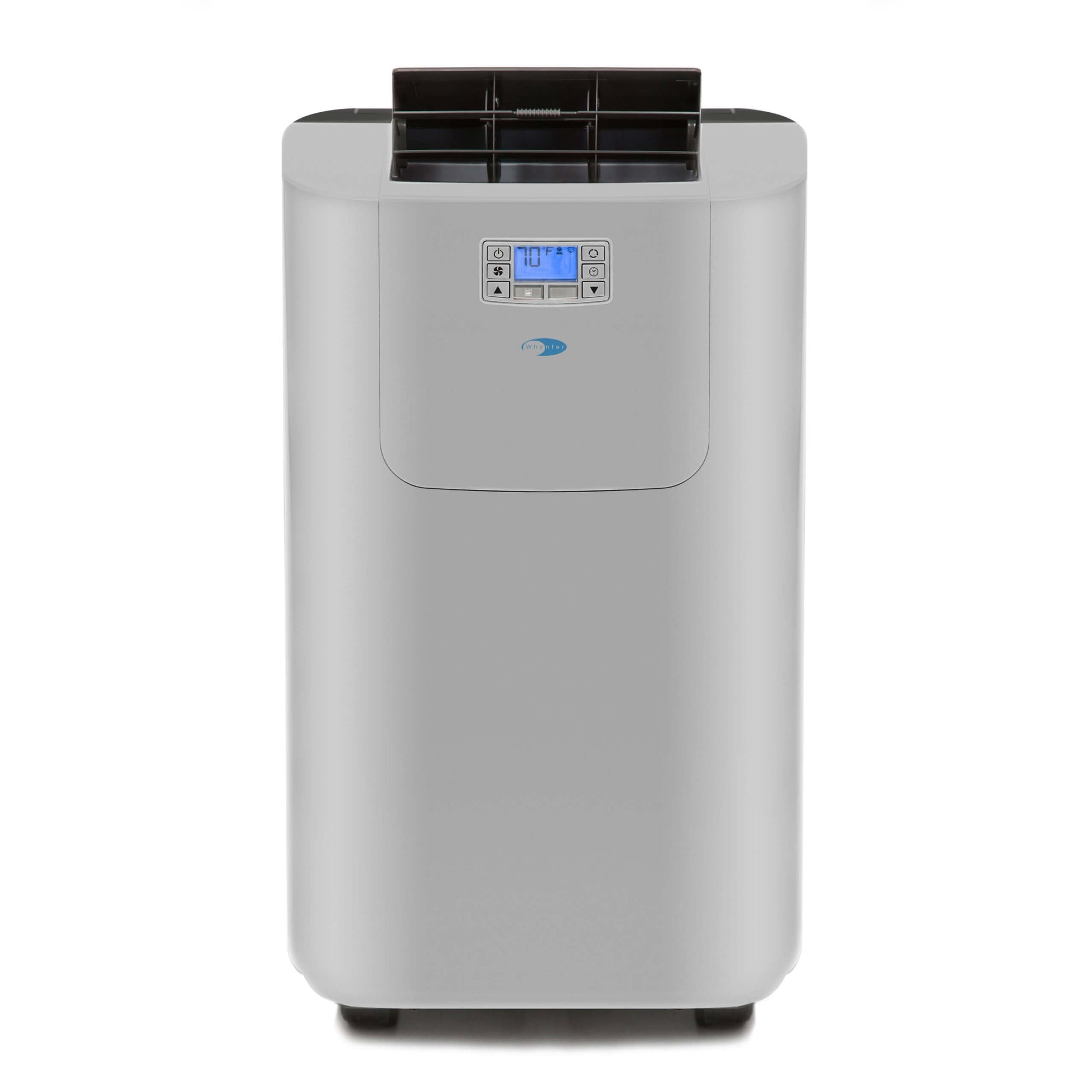 Whynter Air Conditioners Whynter ARC-122DHP 12,000 BTU (7,000 BTU SACC) Elite Dual Hose Portable Air Conditioner, Heater, Dehumidifier, and Fan with Activated Carbon Filter plus Autopump and Storage bag, up to 400 sq ft in Grey